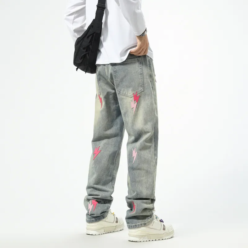 OKPI Jeans Unisex Vintage Blue-3