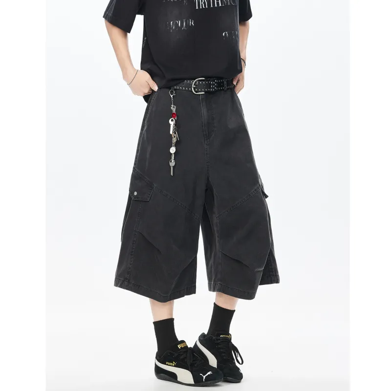 OKPI Denim Shorts Unisex-4