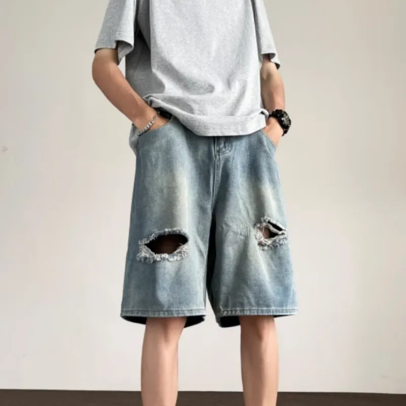 OKPI Denim Shorts Unisex-10