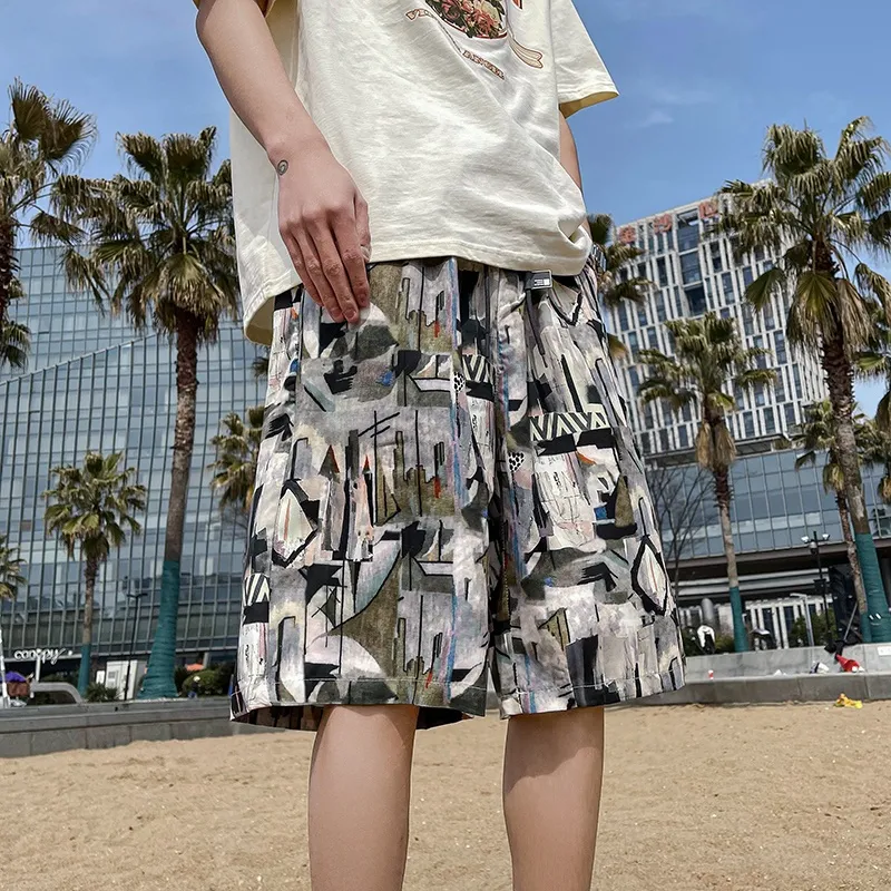 OKPI Casual Shorts Unisex Multicolor-3