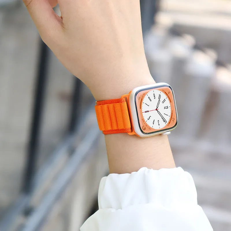 TZXZ Apple Compatibility Watch Band 230mm Fabric Material-1