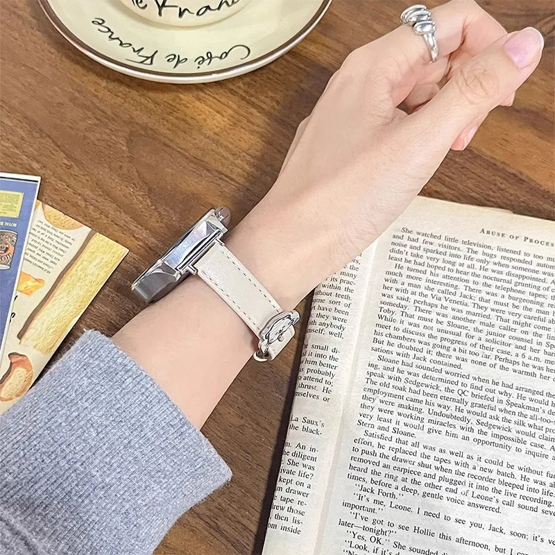 FZRT OPPO Compatibility Watch Band 130 200mm Artificial Leather Material-6