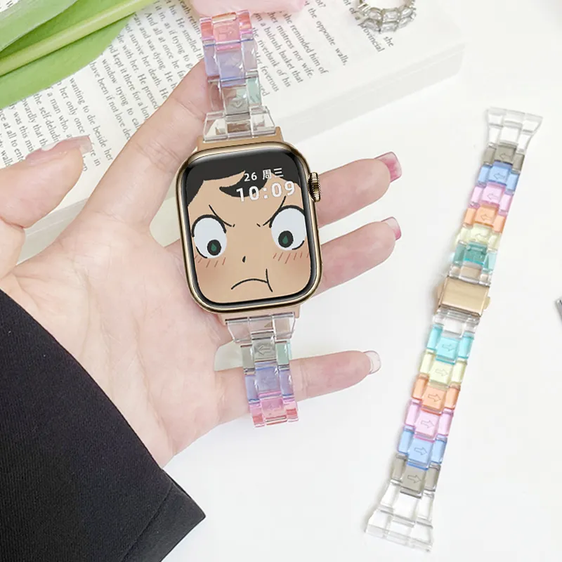 FZRT Apple Compatibility Watch Band Resin Material-1