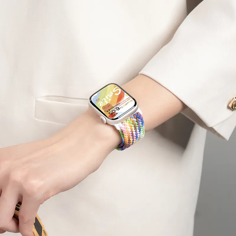 FZRT Apple Compatibility Watch Band Nylon Material-1