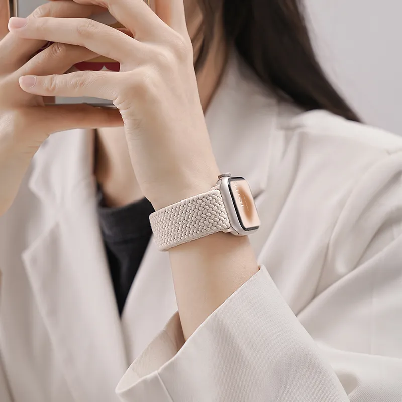 FZRT Apple Compatibility Watch Band Nylon Material-3
