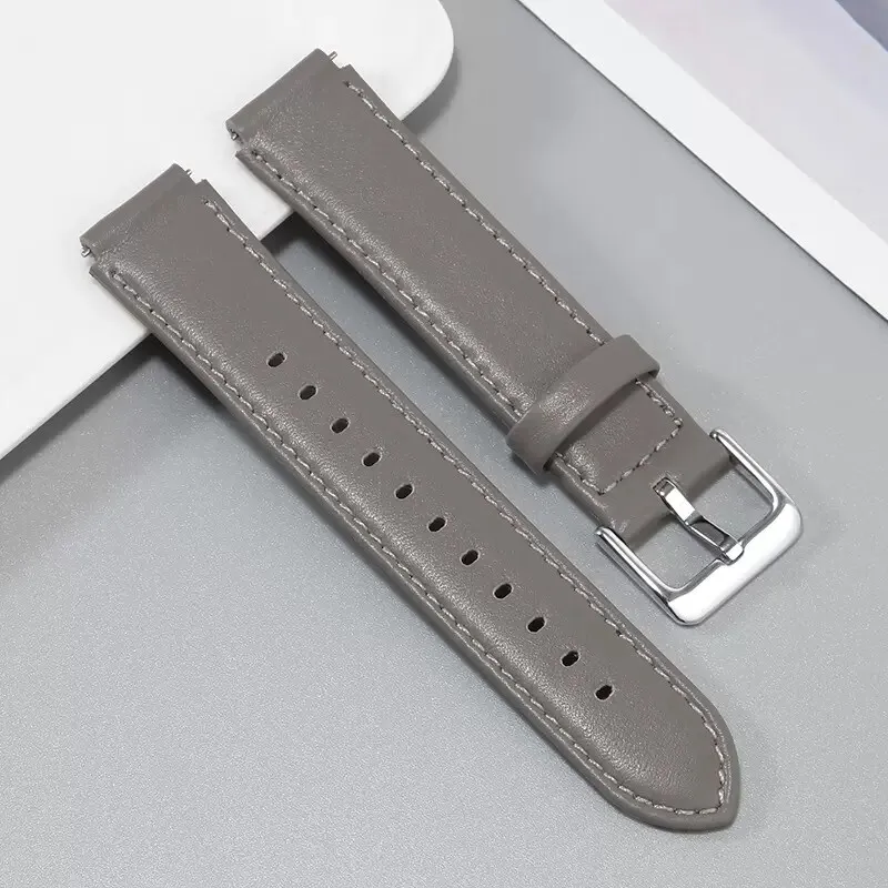 FZRT Huawei Compatibility Watch Band Official Same Style 16mm Quick Release Leather Strap Genuine Leather Material-1