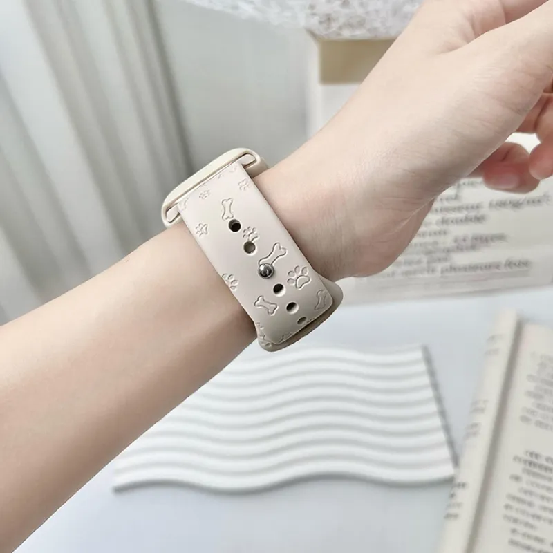 FZRT Apple Compatibility Watch Band Silicone Material-7