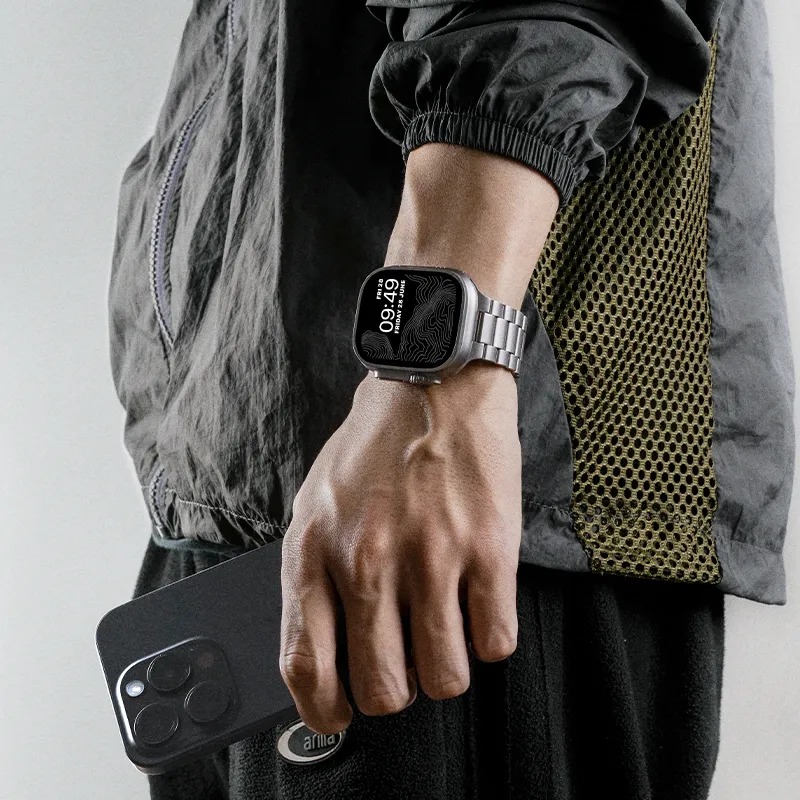 FZRT Compatibility Apple Watch Ultra 2 Apple Smart Accessories IWatch S9/S8/S7 Watch Bands 45/49mm Unisex-5