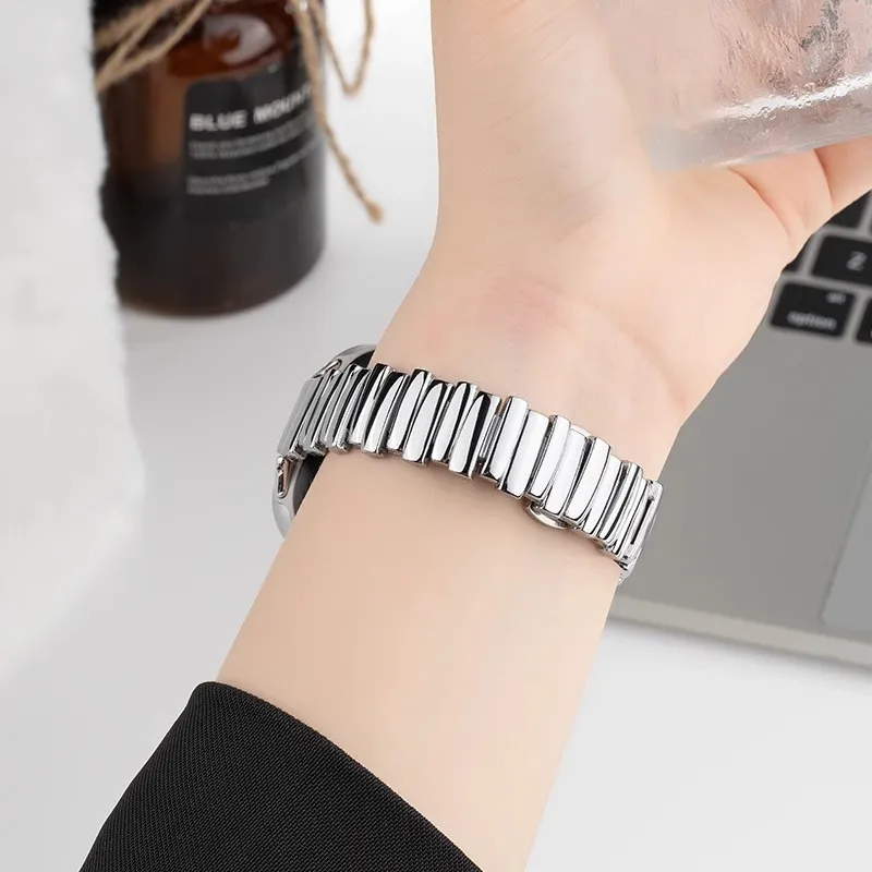 FZRT Xiaomi Compatibility Watch Band 130 180mm Metal-5