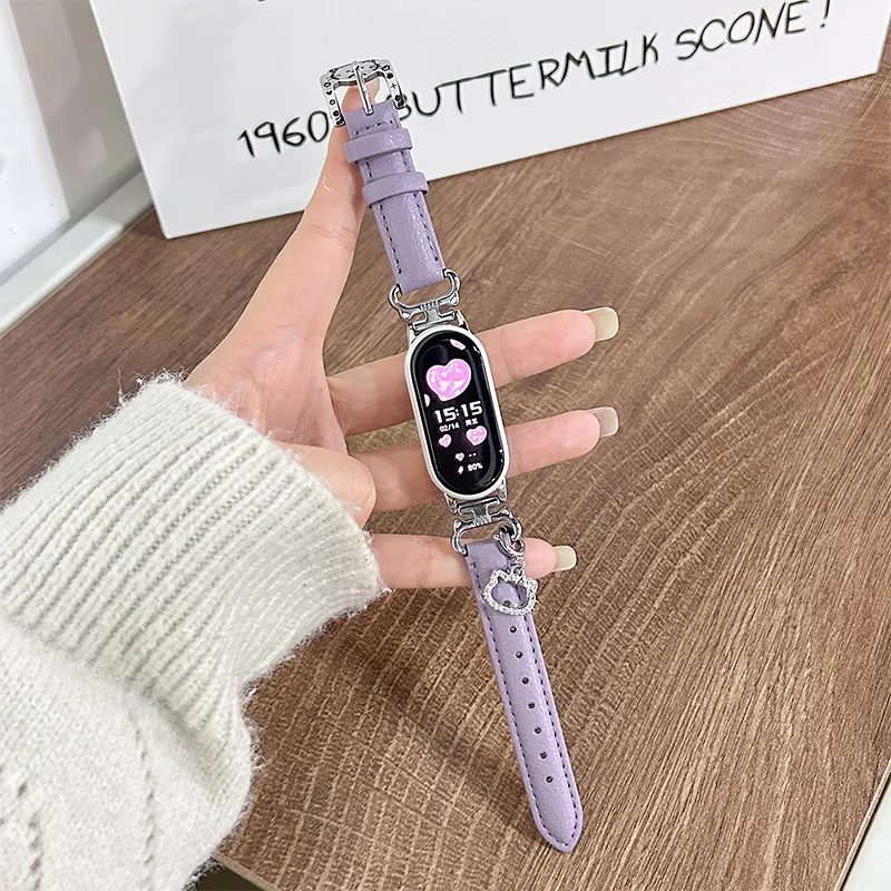 FZRT Watch Bands Xiaomi Compatibility 130 220mm Artificial Leather Material-1