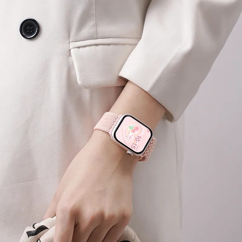 FZRT Apple Compatibility Watch Band Nylon Material-5
