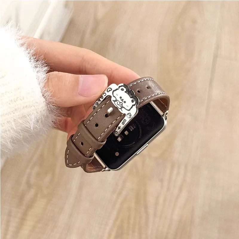 FZRT Watch Band Huawei Honor Compatibility 130 220mm Leather-8