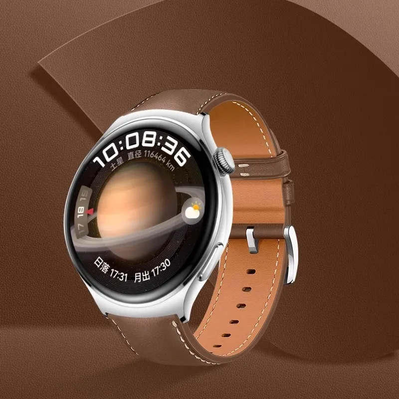 FZRT Huawei Compatibility Watch Band Genuine Leather Strap Genuine Leather Material-1