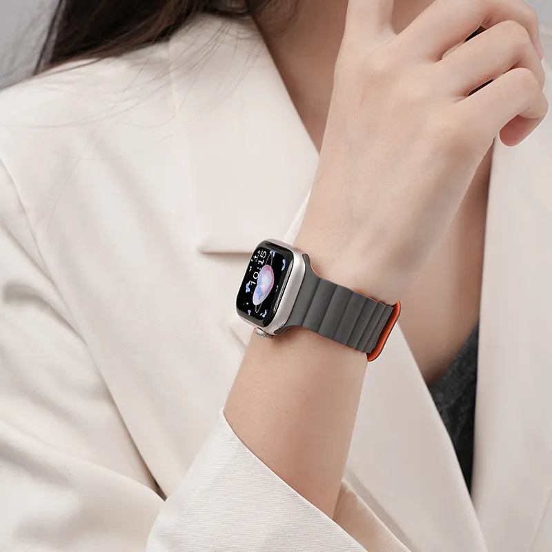 FZRT Apple Compatibility Watch Band Silicone Material-9