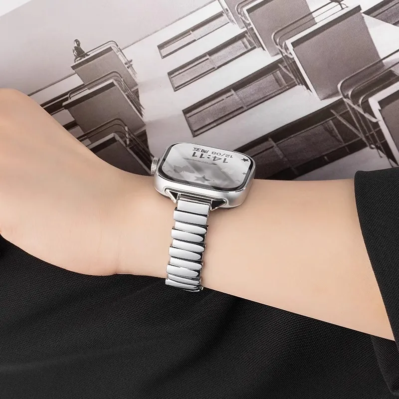 FZRT Xiaomi Compatibility Watch Band 130 180mm Metal-4