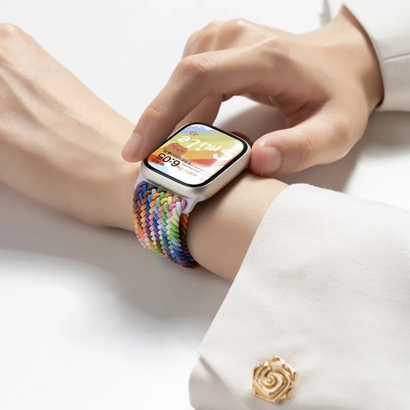 FZRT Apple Compatibility Watch Band Nylon Material-4