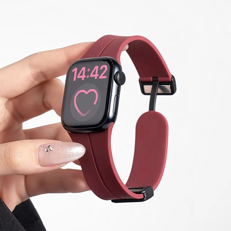 FZRT Apple Compatibility Watch Band Silicone Material-3