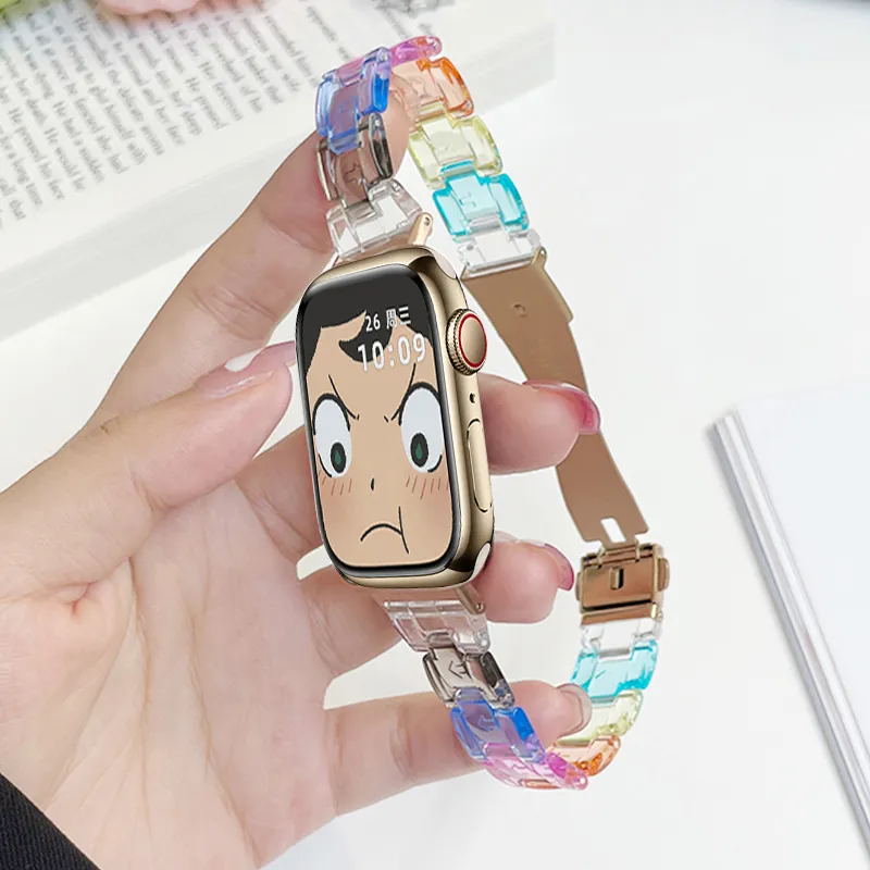 FZRT Apple Compatibility Watch Band Resin Material-3