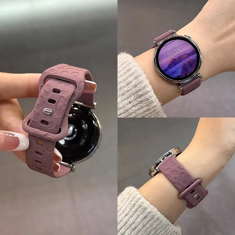 FZRT Watch Band Huawei Honor Compatibility 130 220mm 22mm Silicone Material-1