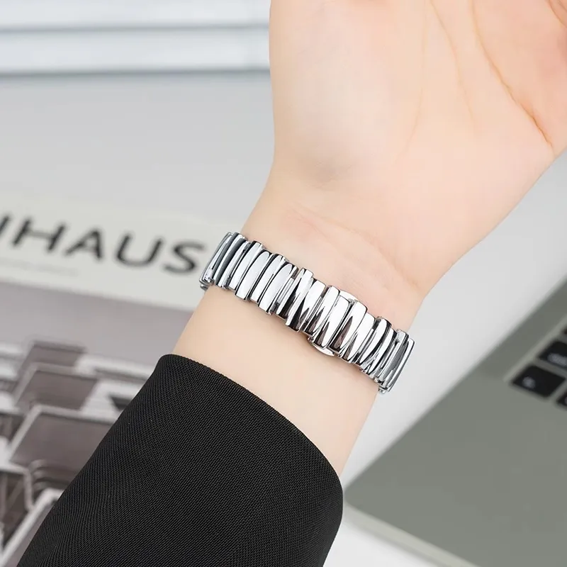 FZRT Xiaomi Compatibility Watch Band 130 180mm Metal-3