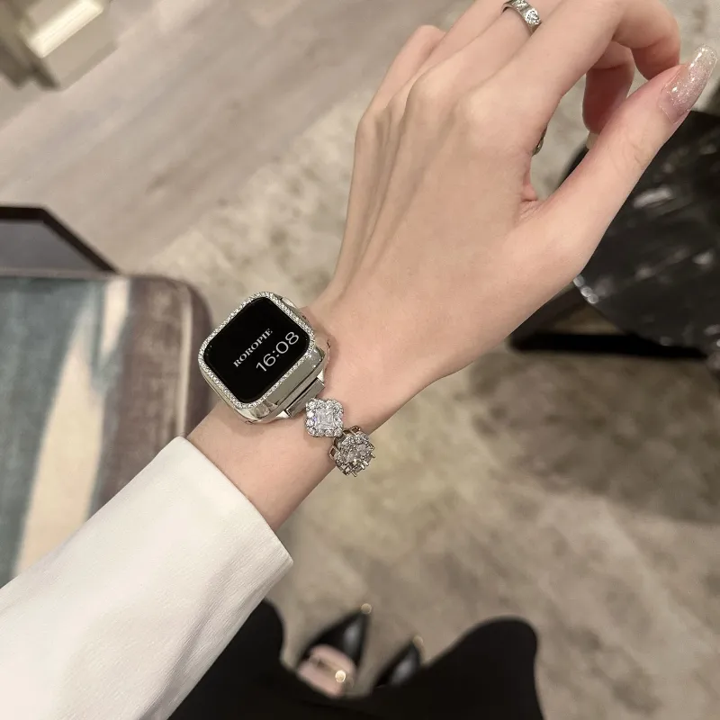 FZRT Compatibility Apple Watch 9 Apple Smart Watch Accessory IWatch SE S8/7/6/5 Watch Bands 45/41mm Unisex-5