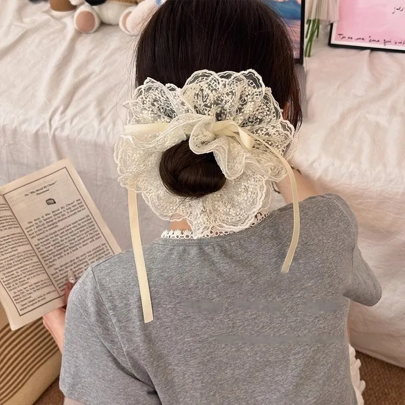 JianKai Fabric Hair Tie Women's-1