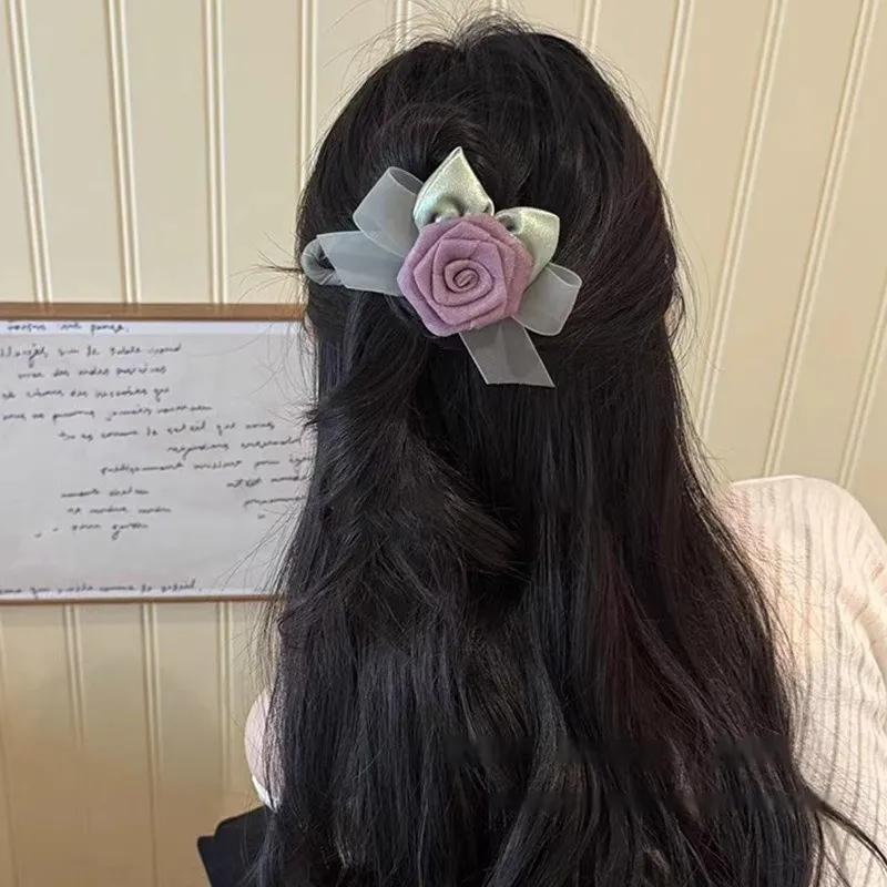JianKai Acrylic Hair Clips Women's-4