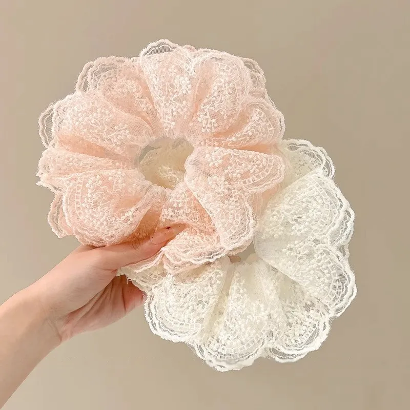 JianKai Fabric Hair Tie Women's-4