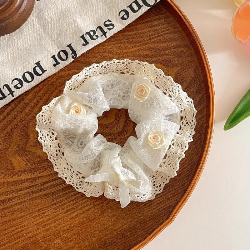 JianKai Fabric Hair Tie Women's-4