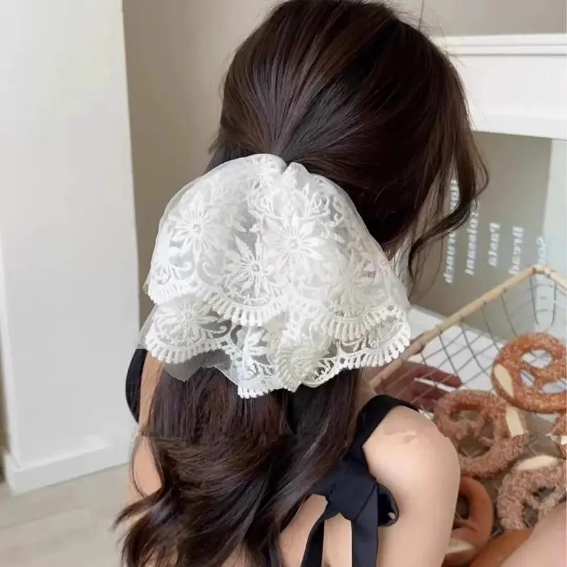 JianKai Rubber Band Hair Tie Women's-4