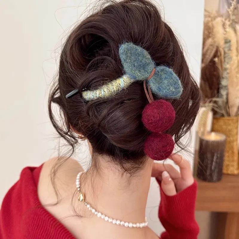 JianKai Fabric Hair Clips Women's-5