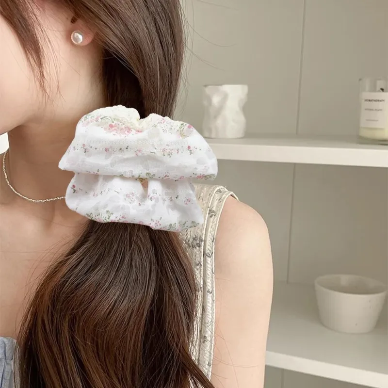 JianKai Rubber Band Hair Tie Women's-4