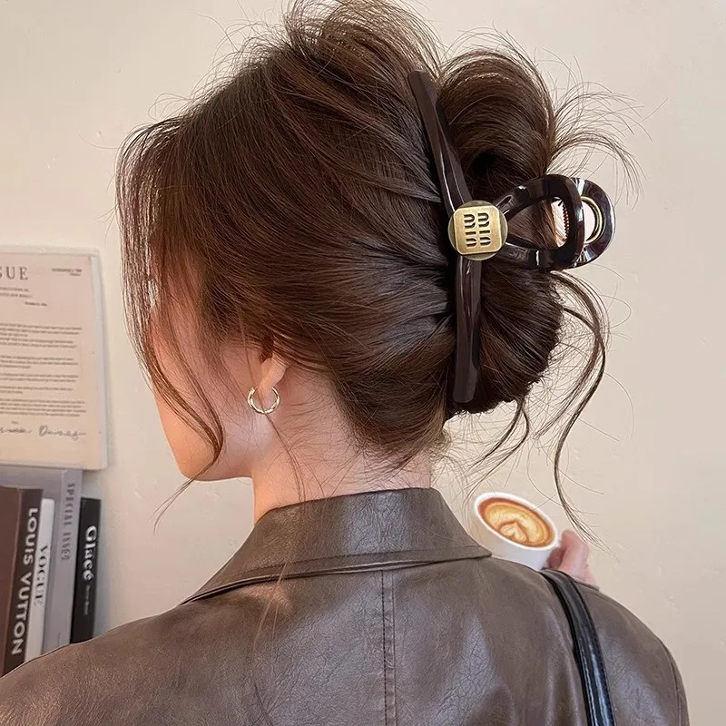 JianKai Acrylic Hair Clips Women's-4