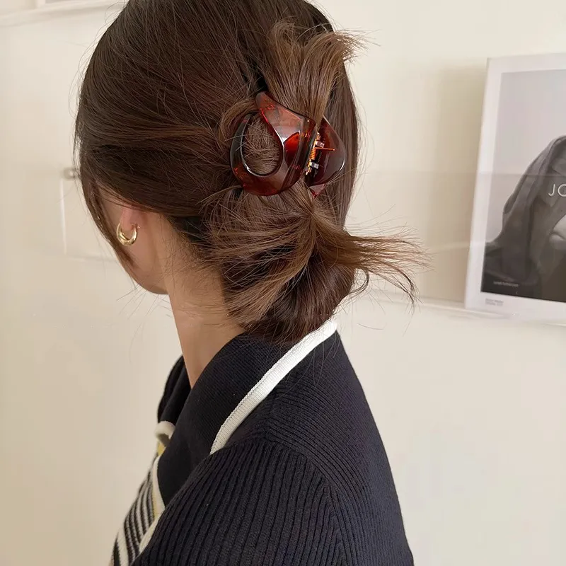 JianKai Acrylic Hair Clips Women's-1