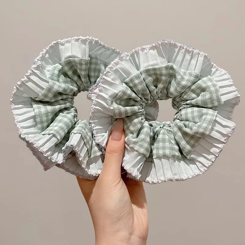 JianKai Fabric Hair Tie Women's-2