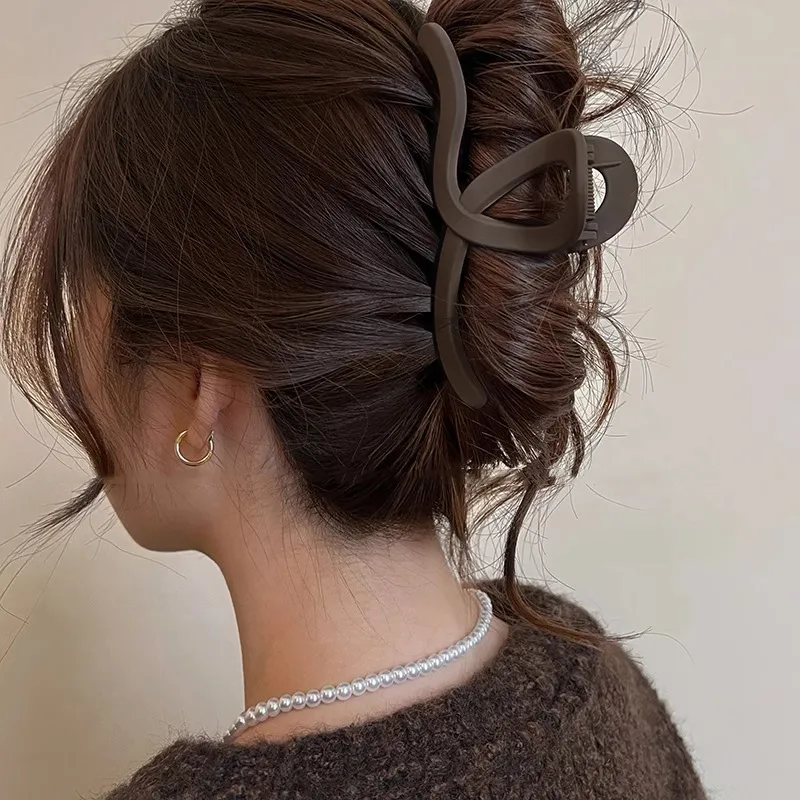 JianKai Acrylic Hair Clips Women's-2
