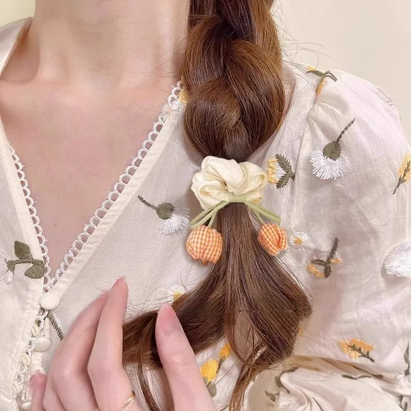 JianKai Rubber Band Hair Tie Women's-6