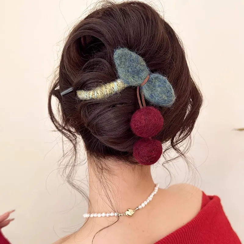 JianKai Fabric Hair Clips Women's-1