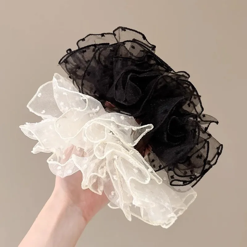 JianKai Rubber Band Hair Tie Women's-5