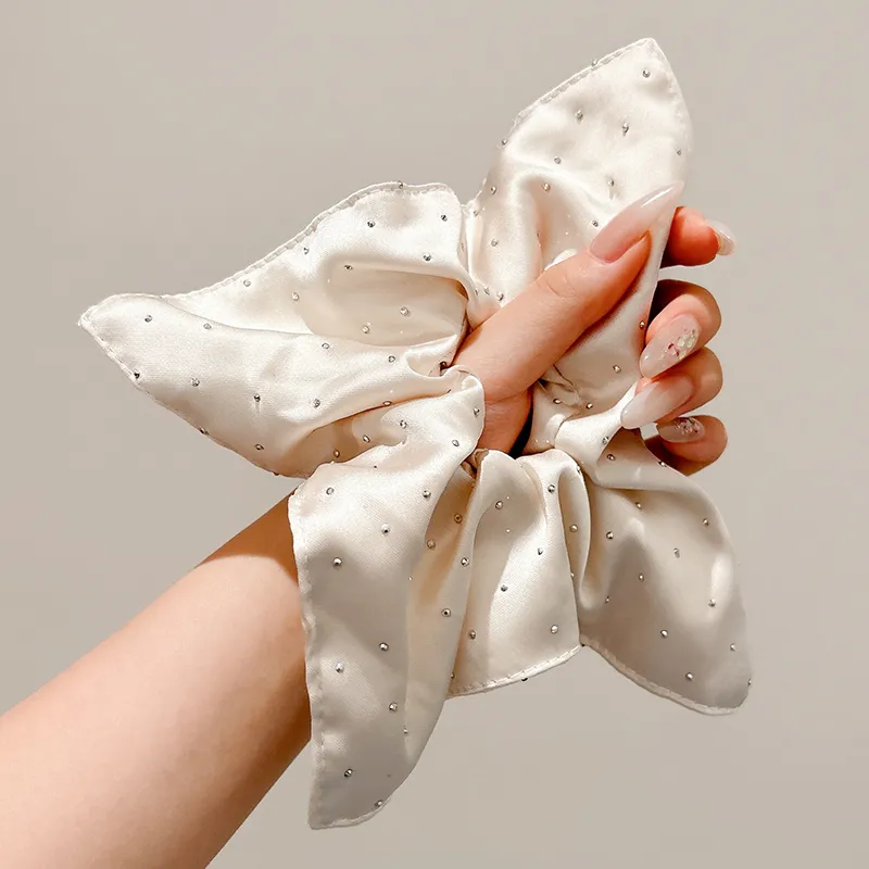 JianKai Fabric Hair Tie Women's-4