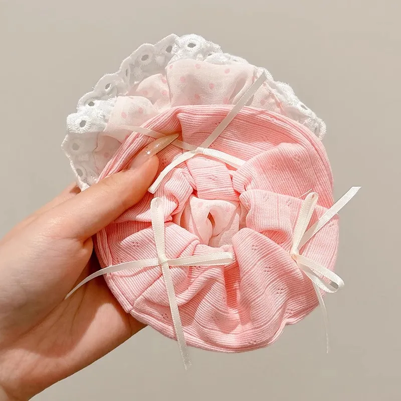 JianKai Rubber Band Hair Tie Women's-3