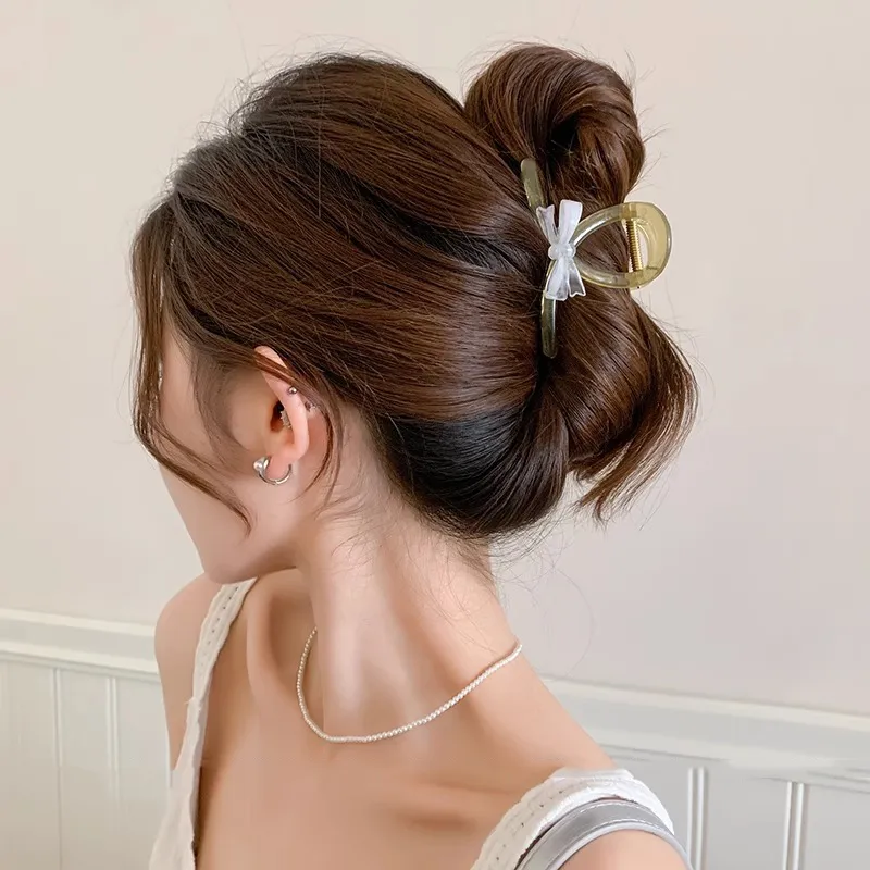 JianKai Acrylic Hair Clips Women's-4