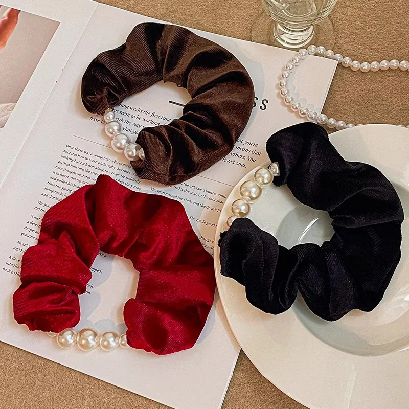 JianKai Fabric Hair Tie Women's-2