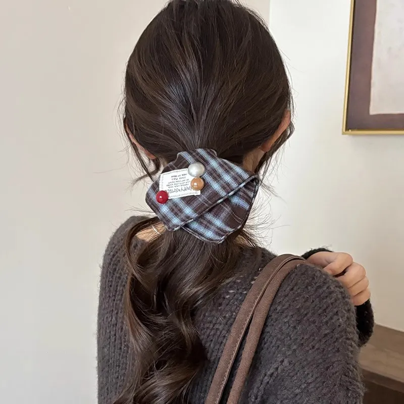 JianKai Fabric Hair Tie Women's-1