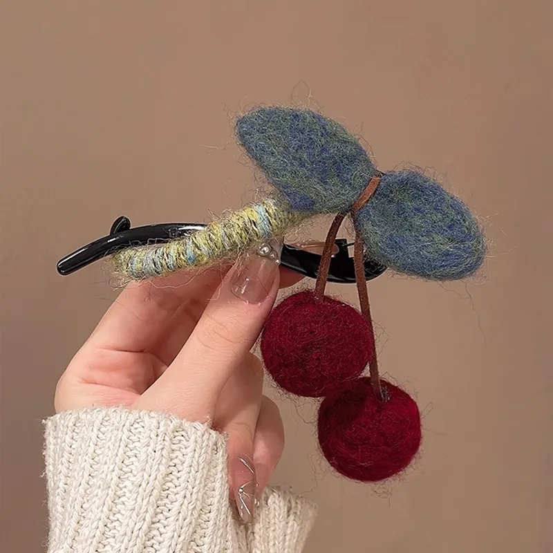 JianKai Fabric Hair Clips Women's-2