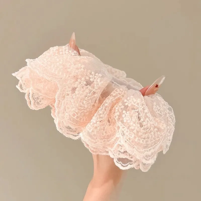 JianKai Fabric Hair Tie Women's-5