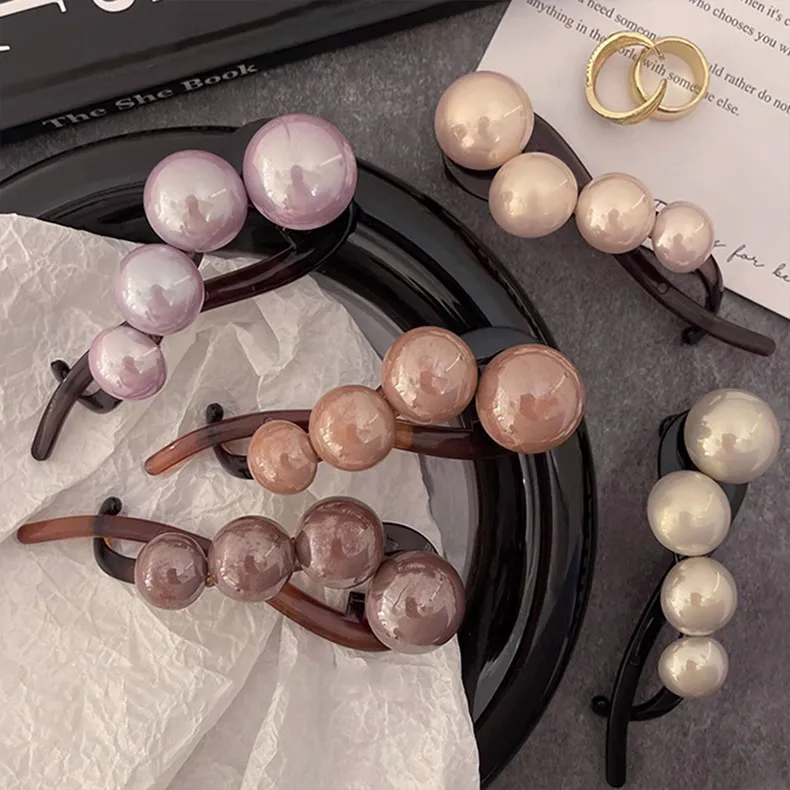 JianKai Acrylic Hair Clips Women's-7