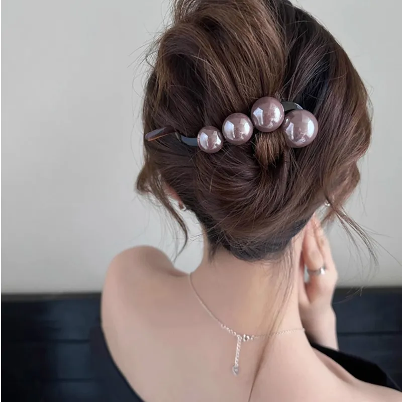 JianKai Acrylic Hair Clips Women's-9