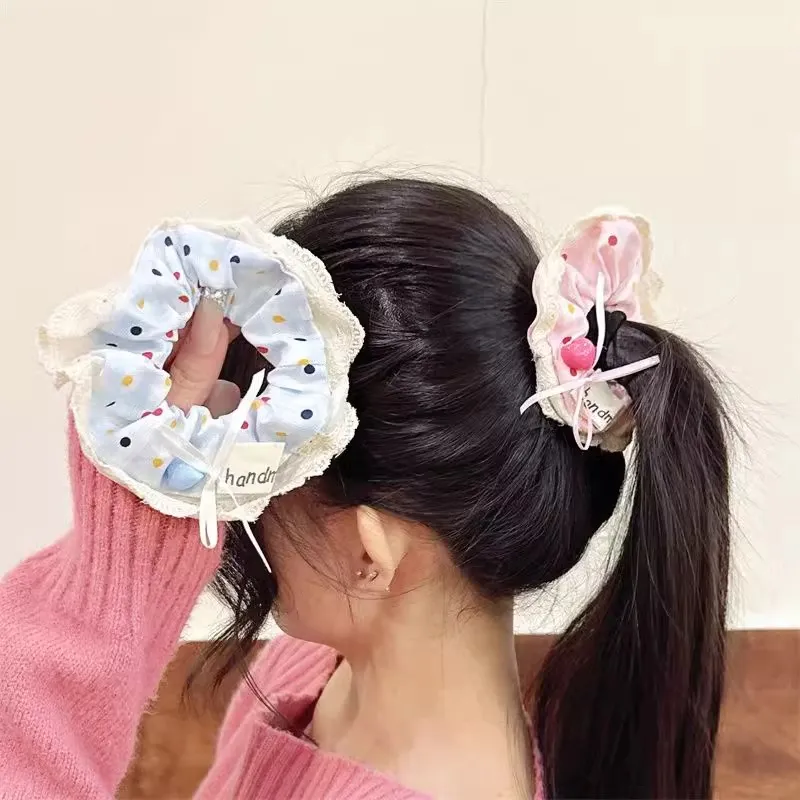 JianKai Rubber Band Hair Tie Women's-1