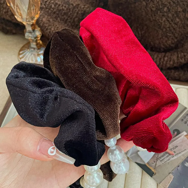 JianKai Fabric Hair Tie Women's-3